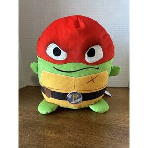 Mattel Teenage Mutant Ninja Turtles: Mutant Mayhem‎ Plush Cuutopia Raphael 12"